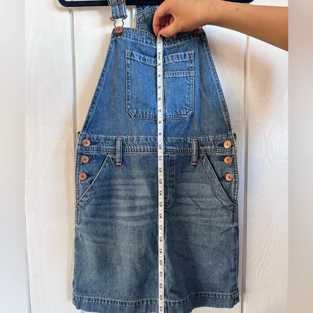 GAP Kids Denim Overalls Dress